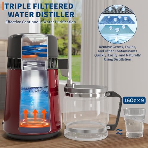 4L Countertop Water Distiller