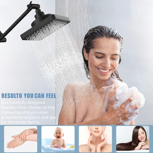 High Pressure Rain Shower Head with Filtered