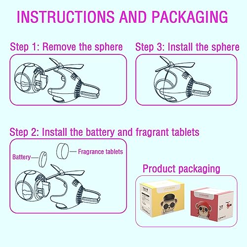 2 Pcs Pilot Car Air Freshener (2 Count)