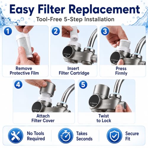 Faucet Mount Replacement Filter Cartridge (2 Count)