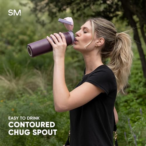 Insulated Sport Water Bottle with Chug Lid