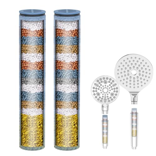 Shower Head Filter Replacement Cartridge for SSJ781 (2 Count)