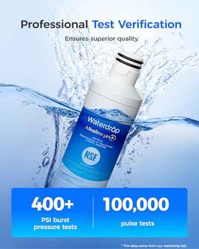 Alkaline LT1000PC ADQ747935 Refrigerator Water Filter (2 Count)