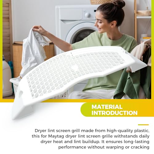W11086603 Dryer Lint Screen Grille Replacement Compatible with Whirlpool