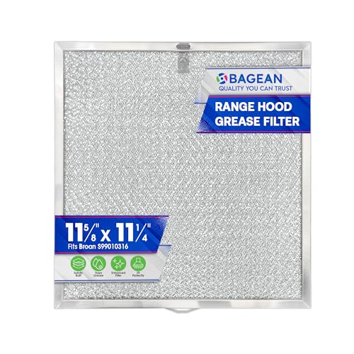 Stove Vent Filter 11.6” x 11.2” BPQTAF Fits Nutone Broan Range Hood Filter