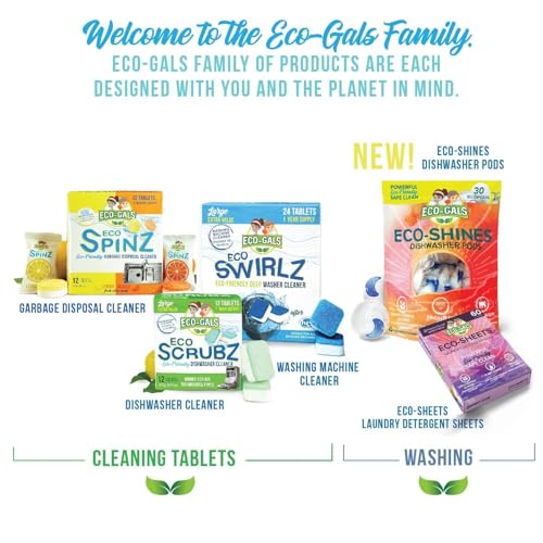 Washing Machine Cleaner and Deodorizer (24 Count)
