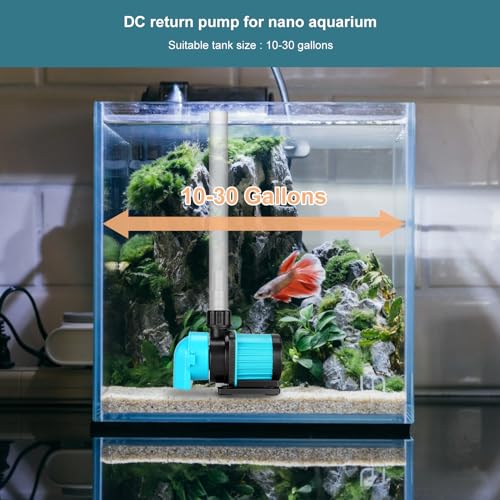 400GPH Aquarium Return pump with LCD display controller
