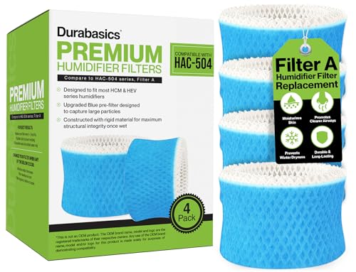 4 Pack of Premium Humidifier Filters Compatible with Honeywell Humidifier Filters HAC (4 Count)