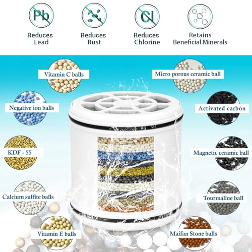 Shower Head Replacement Filter Cartridge