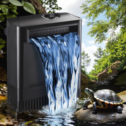 290GPH Turtle Tank Filter Aquarium Filter for 20