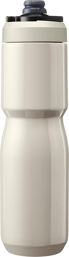 CamelBak Podium Steel Insulated Stainless Steel Bike Water Bottle Stone, 22oz
