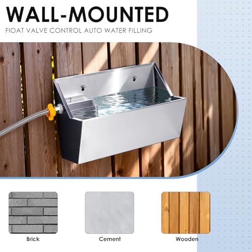 Dog Water Bowl Dispenser Stainless Steel (4.4 Gram)