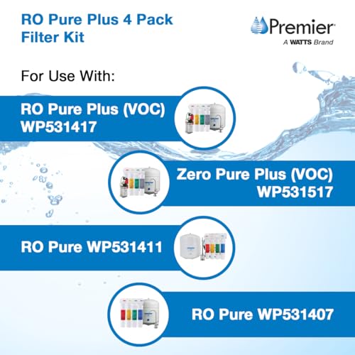RO Pure Plus VOC Filter Kit 4 (4 Count)