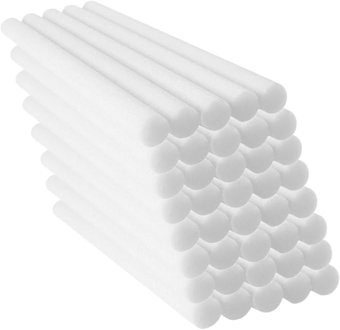 PRETYZOOM 150pcs Fiber Diffuser Sticks for Humidifiers Absorbent Replacement Accessories for Diffusers for Home Office and Spa Use - AquaVibe