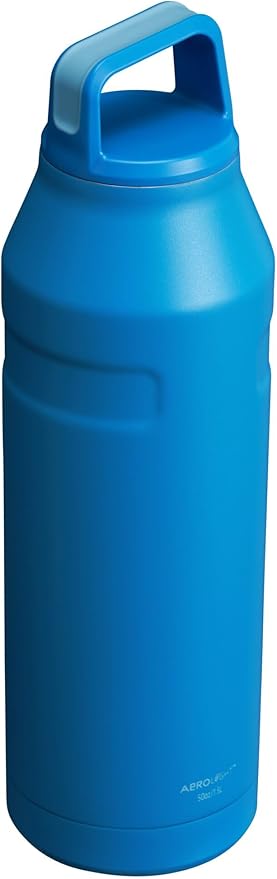 Stanley IceFlow Cap and Carry Water Bottle | Wide Mouth Twist Lid | Lightweight & Leakproof for Travel & Sports | Insulated Stainless Steel | BPA-Free