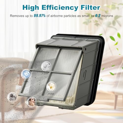 3930F 3882 HEPA Filter Replacement Compatible with Bissell CrossWave OmniForce Edge Cordless Multi (4 Count)