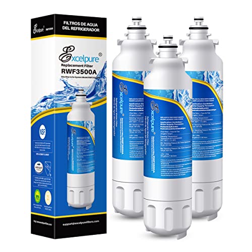 ADQ73613401 Water Filter Replacement for LG LT800P (3 Count)