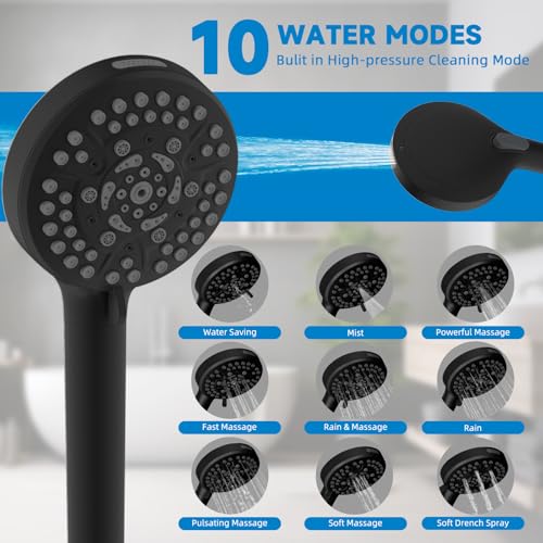 Filtered Dual Shower Heads with Handheld