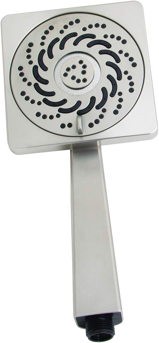 Speakman VS-5001-BN-E2 Kubos Exhilaration High Pressure Hand Held Shower Head, 2 GPM, Brushed Nickel