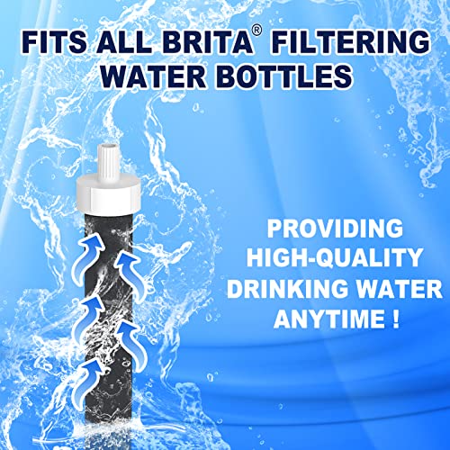 Brita 2in1 Water Bottle Filter & Mouthpiece Replacement