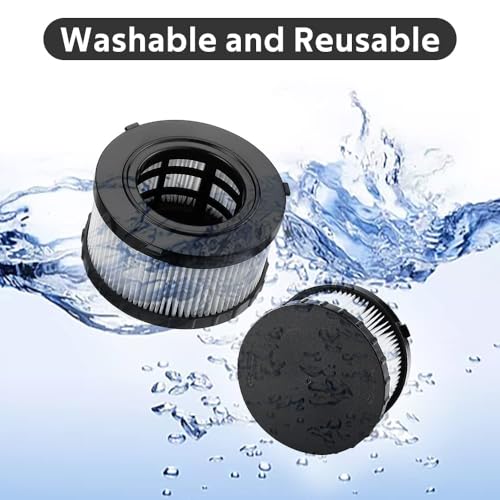 2 Pack DC5151H Replacement HEPA Filter for DEWALT DC515 DCV517 Wet Dry Vac