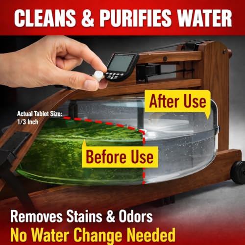 Rowing Machine Water Cleaning Tablets (4 Count)