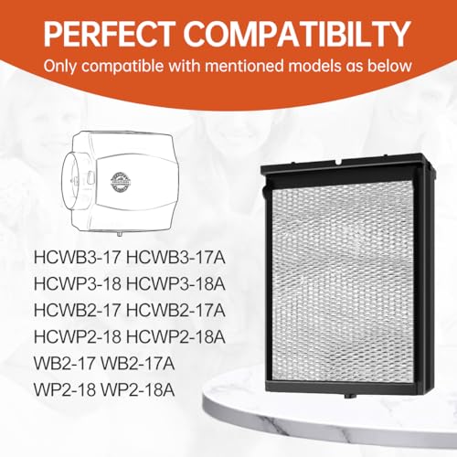 X2661 Humidifier Filter Kit Compatible with HCWB3