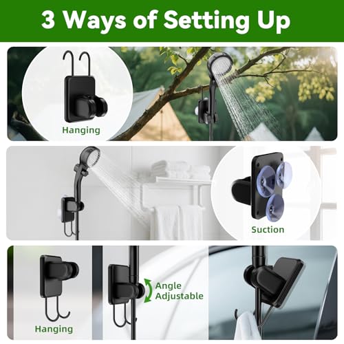 Portable Camping Shower with Heater