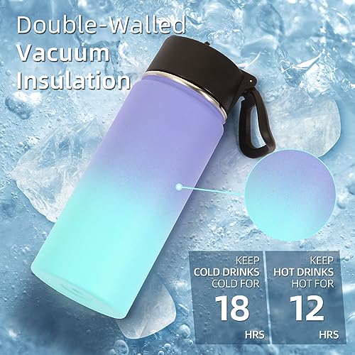 16 OZ Kids Water Bottle Bulk 2 Pack (2 Count)