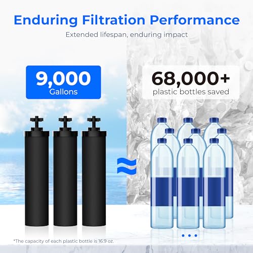 Black Water Filter (3 Count)
