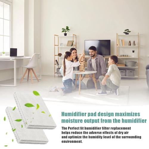 45 Water Panel Humidifier Filter Pad Replacement Compatible with Aprilaire Whole House Humidifier Models 400 (2 Count)