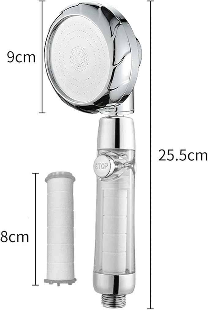 shower head filter HS1654 | filter for rv shower head replacement | PP Cotton Filter for Shower Head 3.15 Inch | Filters for Shower Head | 3 Pcs