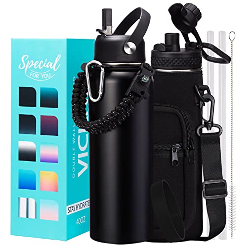 Water Bottle with Straw (40 Count)