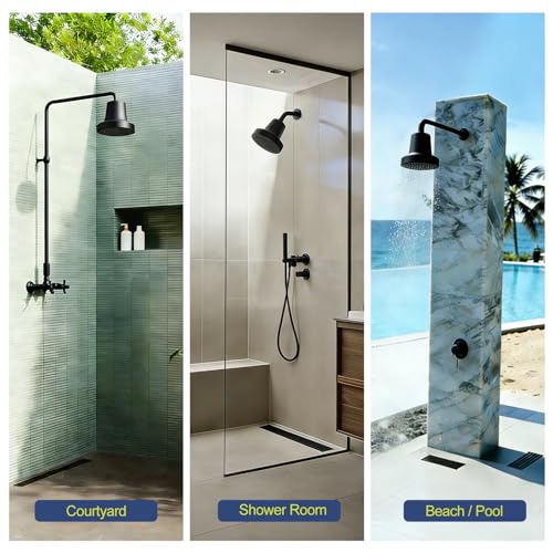 Filtered Shower Head with Filter for Hard Water Softening