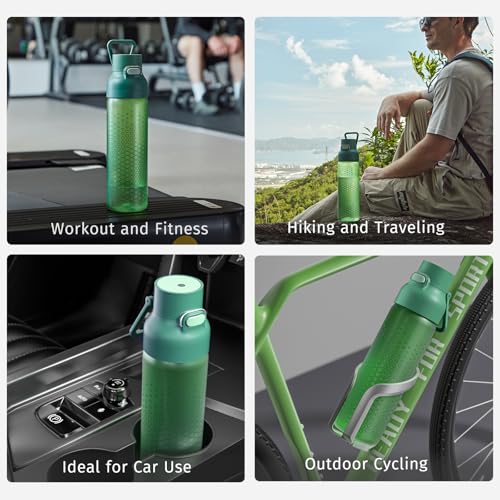 Tritan Plastic Clear Water Bottle