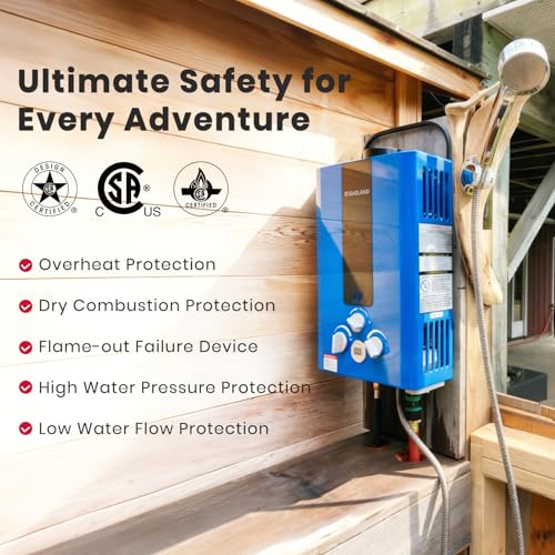 BE158L Tankless Water Heater Propane