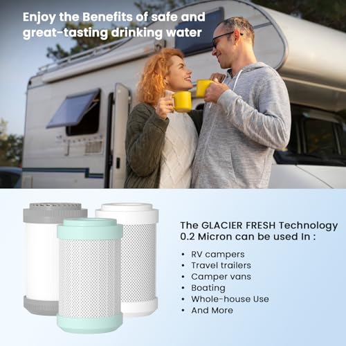 Replacement Filter for GFRVWP03 RV Water Filter System 1 set (3 Count)