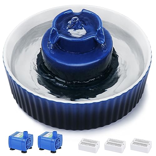 Ceramic Cat Water Fountain