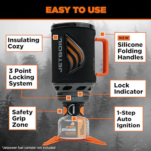 Flash 1.8L Portable Fast Boil Stove for Camping and Backpacking with 1