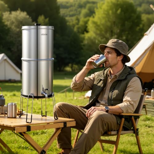 Gravity fed Water Filter System