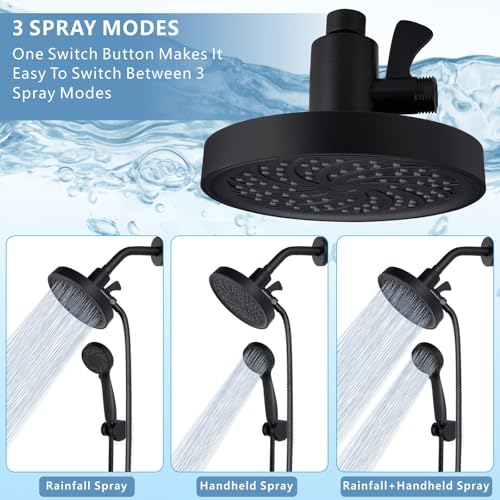 Rain Shower Head with Handheld