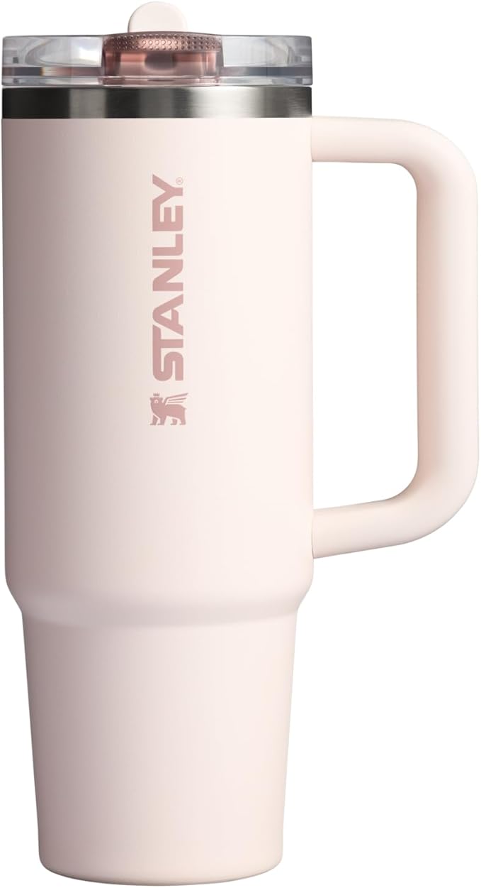 STANLEY Quencher ProTour Flip Straw Tumbler with Leakproof Lid | Built-In Straw & Handle | Cupholder Compatible for Travel | Insulated Stainless Steel Cup | BPA-Free