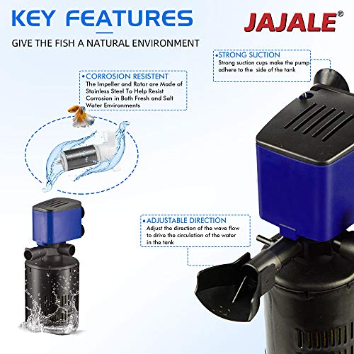 660 GPH Internal Filter Submersible Pump (4 Count)