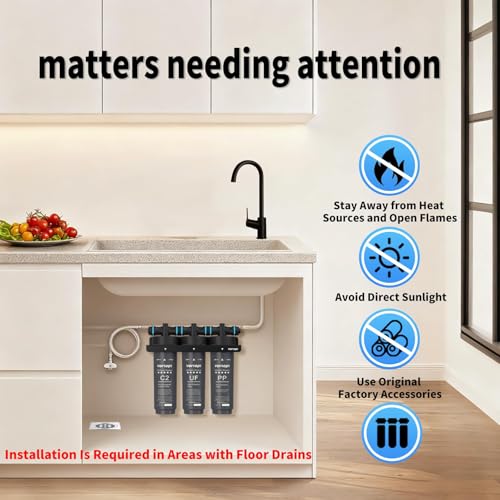 F02-C2/UF/PP Under-Sink & Countertop Filtration, NSF Certificated