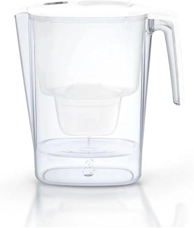 Water Purifier 3.6L Water Purifier Activated Carbon Filter Kitchen Water Purifier Household Water Tank (Color : 3.6L White)