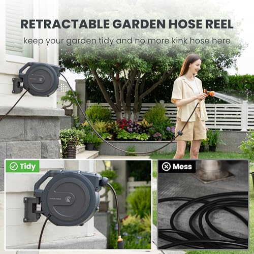 Retractable Garden Hose Reel 1