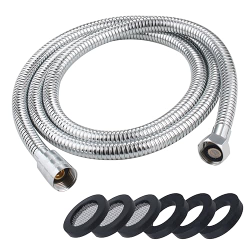 10pcs 1 2" Shower Head Screen Filter Gasket + 10pcs Rubber Washer (20 Count)