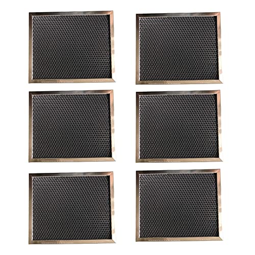 Replacement Carbon Filters compatible with Broan (6 Count)