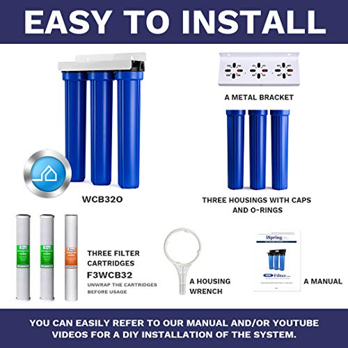 WCB32O Whole House Water Filter System
