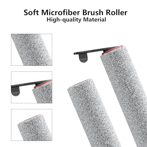 Replacement Vacuum Filters Roller Brushes Compatible with Dreame H12 Pro Wet Dry Vacuum Cleaner (6 Count)